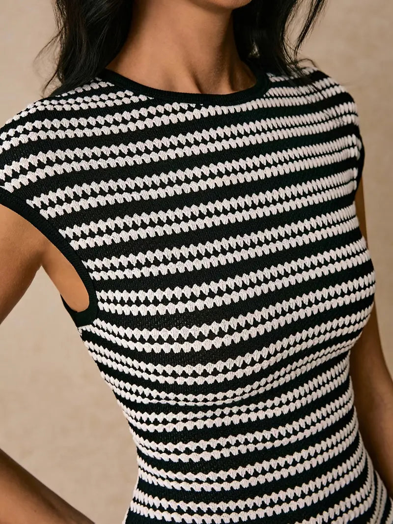 Women'S Elegant Office to Party Long Dress - Sleeveless Formal & Casual Outfit, Flattering Fit for Everyday & Special Events